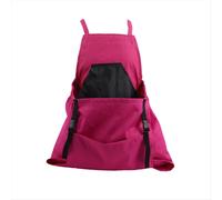Grembiuli da giardinaggio per donna con tasche, grembiule da giardino impermeabile, cesto per la raccolta di frutta e bacche, rosa rossa