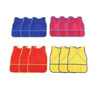 Grembiuli da Pittura per Bambini, 12 Pezzi in Materiale Nylon 44x57 Cm Grembiuli da Pittura Senza Maniche Impermeabili con Grembiule da Pittura Tascabile Ideale per Pittura e