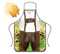 Grembiuli Divertenti Da Griglia Per Uomini, Grembiule da Lavoro con Disegno Artistico, Grembiule da Cucina Traspirante Motivo Umoristico per Ristorante Matrimonio Camping Picnic Festività