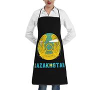 Grembiuli Kazakistan Popolo Del Kazakistan Resistente All'Acqua Grembiule Lavabile In Lavatrice Apron Per Cuocere Al Forno Cucina Grigliata