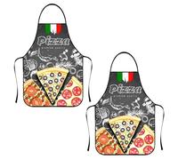 Grembiuli Per Pizza Da 2 Pezzi, Grembiuli Senza Maniche Impermeabili E Antimacchia, Pratici Accessori Da Cucina, Adatti Per Scene Di Cucina E Barbecue.