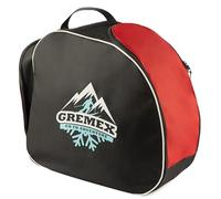 GREMEX borsa per scarponi da sci con casco - borsa impermeabile con scomparto per casco - borsa per scarponi da sci e casco - zaino con scomparto per casco e cuciture in titanio