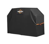 GREMEX Copertura Barbecue da Esterno 145×60×115 cm - Telo Impermeabile Traspirante e Resistente - Copri Barbecue per Uso Esterno - Affidabile e Resistente ai Raggi UV