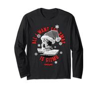 Gremlins all I Want for Christmas Is Gizmo Maglia a Manica