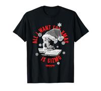 Gremlins all I Want for Christmas Is Gizmo Maglietta