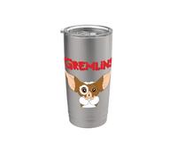 Gremlins Gizmo Logo Bicchiere termico in acciaio inox doppia parete
