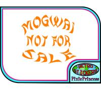 Gremlins Gizmo Mogwai C Adesivo Vinile Auto Bici Cucciolo Camion Muro Arte Film