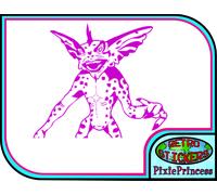 Gremlins Gizmo Mogwai E Adesivo Vinile Grande Auto Muro Art Poster Finestra Film