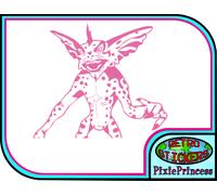 Gremlins Gizmo Mogwai E Adesivo Vinile Grande Auto Muro Art Poster Finestra Film