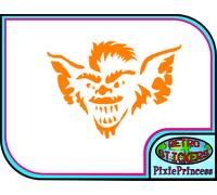 Gremlins Gizmo Mogwai Righe D Adesivo Vinile Auto Muro Arte Camera Specchio Film