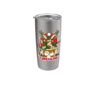 Gremlins Gizmo Popcorn Bicchiere termico in acciaio inox doppia parete