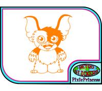 Gremlins Gizmo Un Adesivo Vinile Auto Grande Poster Arte Murale Camera Film