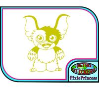 Gremlins Gizmo Un Adesivo Vinile Auto Grande Poster Arte Murale Camera Film