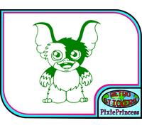 Gremlins Gizmo Un Adesivo Vinile Auto Grande Poster Arte Murale Camera Film