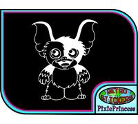 Gremlins Gizmo Un Adesivo Vinile Auto Grande Poster Arte Murale Camera Film