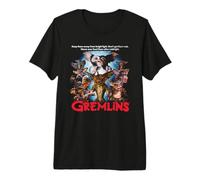 Gremlins Movie Poster Mogwai Mix Maglietta Premium