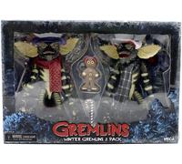 Gremlins Natale Carol Scena Invernale 2 Pack Figure D'azione Set 1 - In Stock