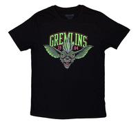 Gremlins Stripe 1984 Green Logo autorizzato Uomo maglietta