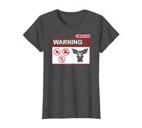 Gremlins Warner Maglietta, Donna, Grigio Scuro, L