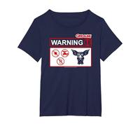 Gremlins Warner Maglietta, Donna Plus-Size, Navy, 5X