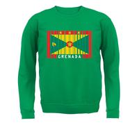 Grenada Bandiera - Adulti Felpa con Cappuccio/Maglione - Grenadian San di George