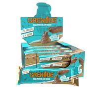 Grenade Barretta Proteica a Basso contenuto di Zuccheri - Chocolate Chip Salted Caramel, 12 x 60 g