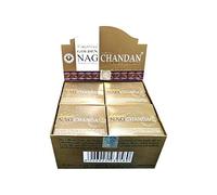 GRENADINE BOUTIQUE VIJAYSHREE - Coni Golden NAG Sandalwood, 1 set di 3 scatole da 10 coni, qualità superiore
