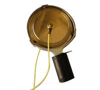 Grendly 1 Pezzo Diaframma Microfono Nucleo Registrazione Condensatore Mic Capsule 34Mm M7 Metallo per Studio Registrazione Microfono a Condensatore