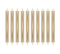 Grendly 10 pezzi di ricambio per sigillatori a impulsi 12 strisce termosaldatura a caldo, elementi di ricambio per sigillatore a impulsi durevoli, facili da usare