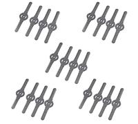 Grendly 100Pcs Plastica Trimmer Lame Tagliaerba Cordless Trimmer Attrezzo Da Giardino Tagliaerba Trimmer Accessori