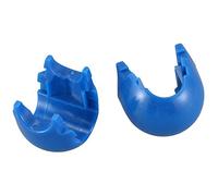 Grendly 10Pcs Net Plastica Connettore Net Fibbia Arrampicata Accessori per Altalena Divertimento Altalena Parti Blu