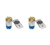 Grendly 2 x alzacristallo coperchio in vetro per orologi Oeffner per rimuovere la piattaforma per blu, Blu
