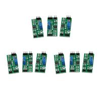 Grendly 9Pcs LM393 Modulo comparatore di tensione 3.5-24V con indicatore LED Controllo comparatore analogico ad livello