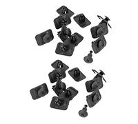 Grendly Clip di fissaggio per 323 626 929-9 Miata Millenia MPV MX-3 MX-6 nero, 20 pezzi