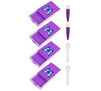 Grendly DIY Craft Tray Painting impilabile cassetto scatola vassoio grande capacità multi posizionamento trapano contenitore di stoccaggio A