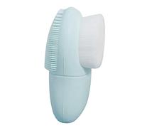 Grendly Doppio Laterale Silicone Pulizia Viso Boccoli Pori Profondi Pulizia Pelle Puntoni Rimozione Peeling Verde