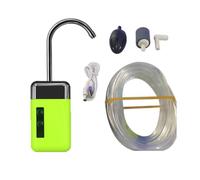 Grendly Rubinetto da pesca e pompa per ossigeno, pompa automatica da pesca, ossigenatore per acquario, silenzioso, domestico, doppio uso