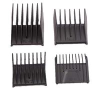 Grendly Set di 4 pettini di posizionamento speciale per capelli, pettine di confine, strumento di taglio dei capelli, clip elettrica, macchina da taglio, 3/6/9/12 mm