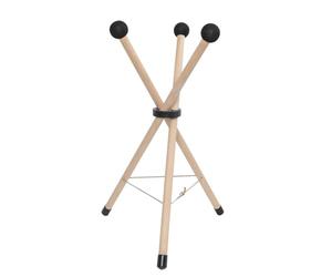 Grendly Supporto in legno massello, supporto per strumenti musicali, universale, pieghevole, portatile