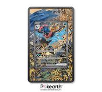 Greninja ex SVP 132 - Custodia con Artwork Esteso per Carte Pokémon