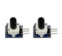 GREOHNMPAW 2X Piccolo Servomotore ESC Tester PWM Controllo Mini DIY Brushless Fan Modello Aeromobile Regolatore di Velocità del Motore