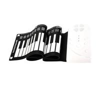 GREOHNMPAW Pianoforte Pieghevole A 49 Pianoforte Elettronico Portatile Tastiera Pianoforte Portatile Pianoforte per Principianti