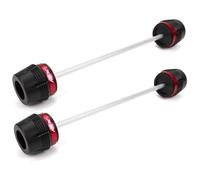 GREOINT Anti Crash Pad per Forza 750 NSS 750 XADV 750 2025 Motociclo Ruota Anteriore Posteriore Forcella Slider Protezione ASSE Forcella Crash Slider(XADV Front Rear-Red)