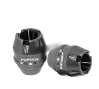 GREOINT Anti Crash Pad per FORZA350 NSS 750 350 300 Forcella Anteriore Ruota Caduta Marmitta Tubo Protezione Telaio Slider Telaio Protezione Antiurto(Front Titanium)