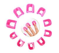 Gresunny 78pcs smalto per unghie stencil riutilizzabile in plastica protezioni per unghie scudi protettivi kit copri dita nail art protector clip cap chiodi protezione per bordi Scudo per smalto