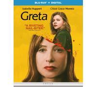 Greta (Blu-ray) Isabelle Huppert Chloe Grace Moretz Maika Monroe Colm Feore