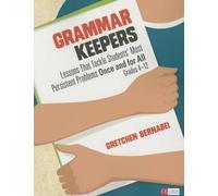 Gretchen Bernabei Grammar Keepers (Tascabile) Corwin Literacy