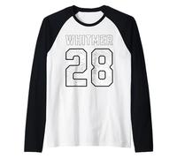 Gretchen Whitmer 2028 per il Presidente Numero 28 Vintage Maglia con Maniche Raglan