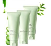 Greteam Purifying Peeling Gel, Green Tea Exfoliating Scrub, Tender Exfoliating Scrub, Gel esfoliante per la pelle, gel Tender Exfoliating Blackhead, idratante Skin Give (3 pezzi, 60 ml)