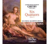 Gretry,Andre-Ernest-Modeste - Gretry: Sei Quartetti Per Archi Op. 3